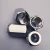 Import Custom molded Aluminum Chrome plating CNC machining parts for bathroom accessories from China