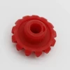 custom no noise light weight nylon red plastic straight bevel gears for toys