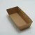 Import Custom printed disposable take away packaging box brown kraft paper food boat tray from China