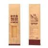 Custom printed long bread bag Brown baguette packaging bread Brown paper French bakery bread bag with window