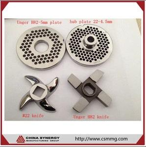 Custom quality products forged steel meat grinder cutting plates meat grinder replacement parts