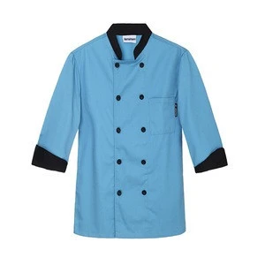 custom restaurant shirt uniform for chef men