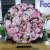 Import Custom Tension Fabric Display Birthday Party Frame Cover Round Backdrop Stand from China