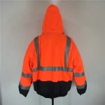 Custom Winter Waterproof Breathable Reflector Construction Safety Workwear Hi Viz Jackets