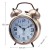 Import Customisable Antique Twin Bell Ring Bronze Color Retro Vintage Silent Analog Metal Desk Table Alarm Clock from China