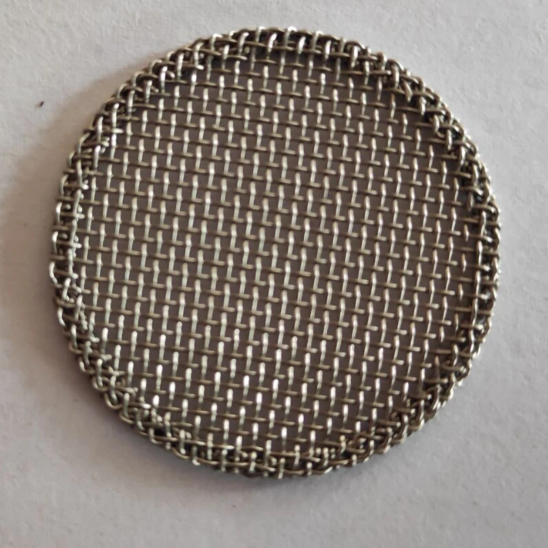 Customize 100 200 micron stainless steel wire mesh metal filter disc