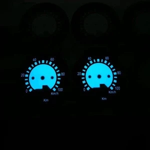 Customize EL glowing Gauge meter for Machine