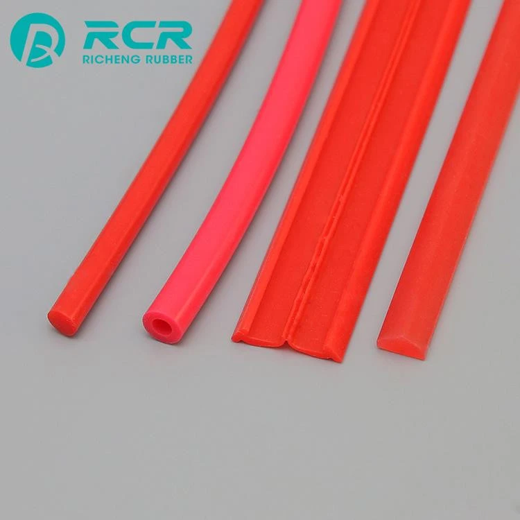 Customized color solid silicone rubber oil seal for machinery