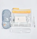 customized comfort kit for airline and travel set with shoehorn comb pen eyemask