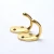 Import customized Gold wall single clothes-hook for shoe use from China