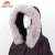 Import Customized Manufacturer price 75cm length fur trim natural raccoon fur scarf collar from China