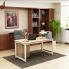 Customized size FR-MDF PD and iron material modern classic office desk furniture