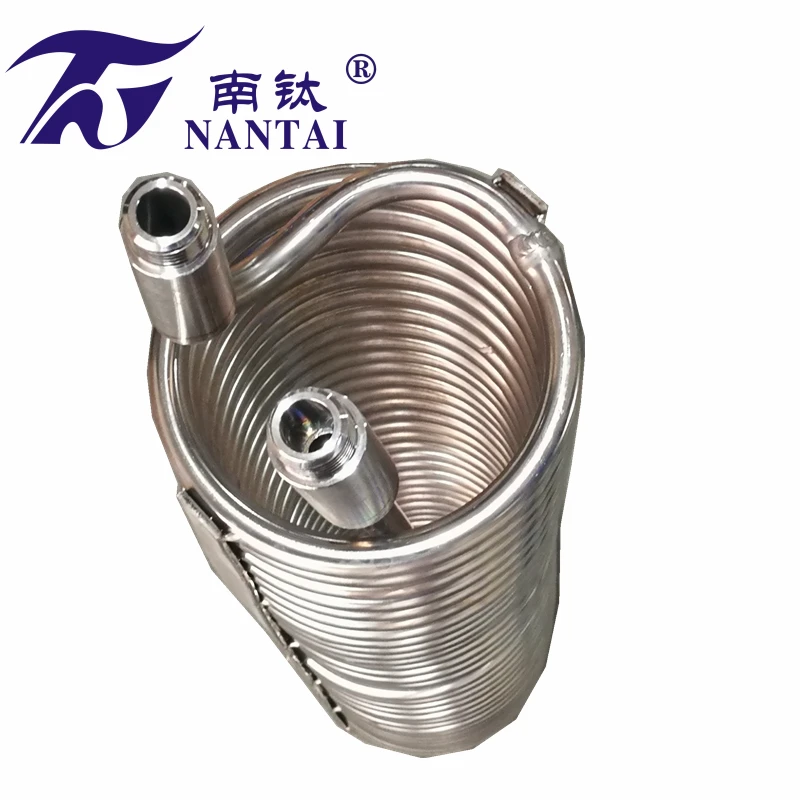 Customzied Titanium Coiled Tube heat exchanger