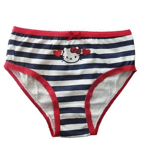 Buy Cute Girl Cotton Brief 100s%cotton Girl Cartoon Panties Children's  Underwear from Xiamen Yiju Garments Inc., China