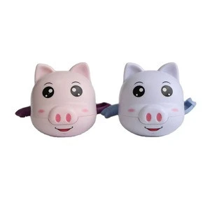 cute Juguetes de bebe Spielzeug wind up plastic baby pig toys for kids bath water play summer