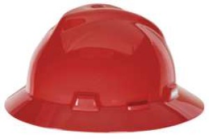 D0367 Hard Hat FullBrim Red