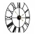Import Decent Crafts Round Oversized Roman Numeral Style Modern Home Decor Analog Metal Decorative Wall Clock from China