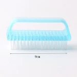 Deep pink pp handle manicure nail brush