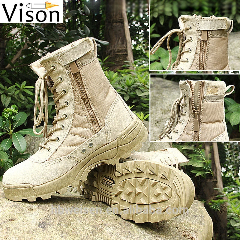 desert Camouflage army canven military combat Men&#x27;s Boots shoes military