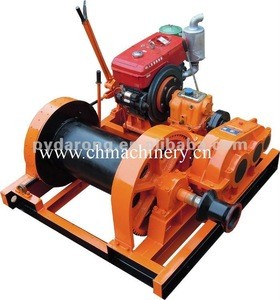 DIESEL DRIVE WINCH for mine, pile driver