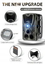 DiGear Hot Selling 36 Lamps 2.4 inch LCD Display Outdoor Trial Hunting Thermal Camera IP66 Waterproof Hunting Camera Infrared