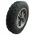 Import Direct Selling Multi-colored rubber Non-slip and durable solid pu  wheel for wheelbarrow from China