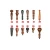 Import Diy muti styles wax seal wooden stamp handle rose wood and others from China