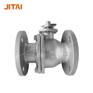DN65 Lever Operated Full Passage JIS 10K Ball Valve with PTFE Seat