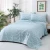 Import Double 100% cotton &amp; middle 100% polyester bed sheet fabric three layer blanket from China