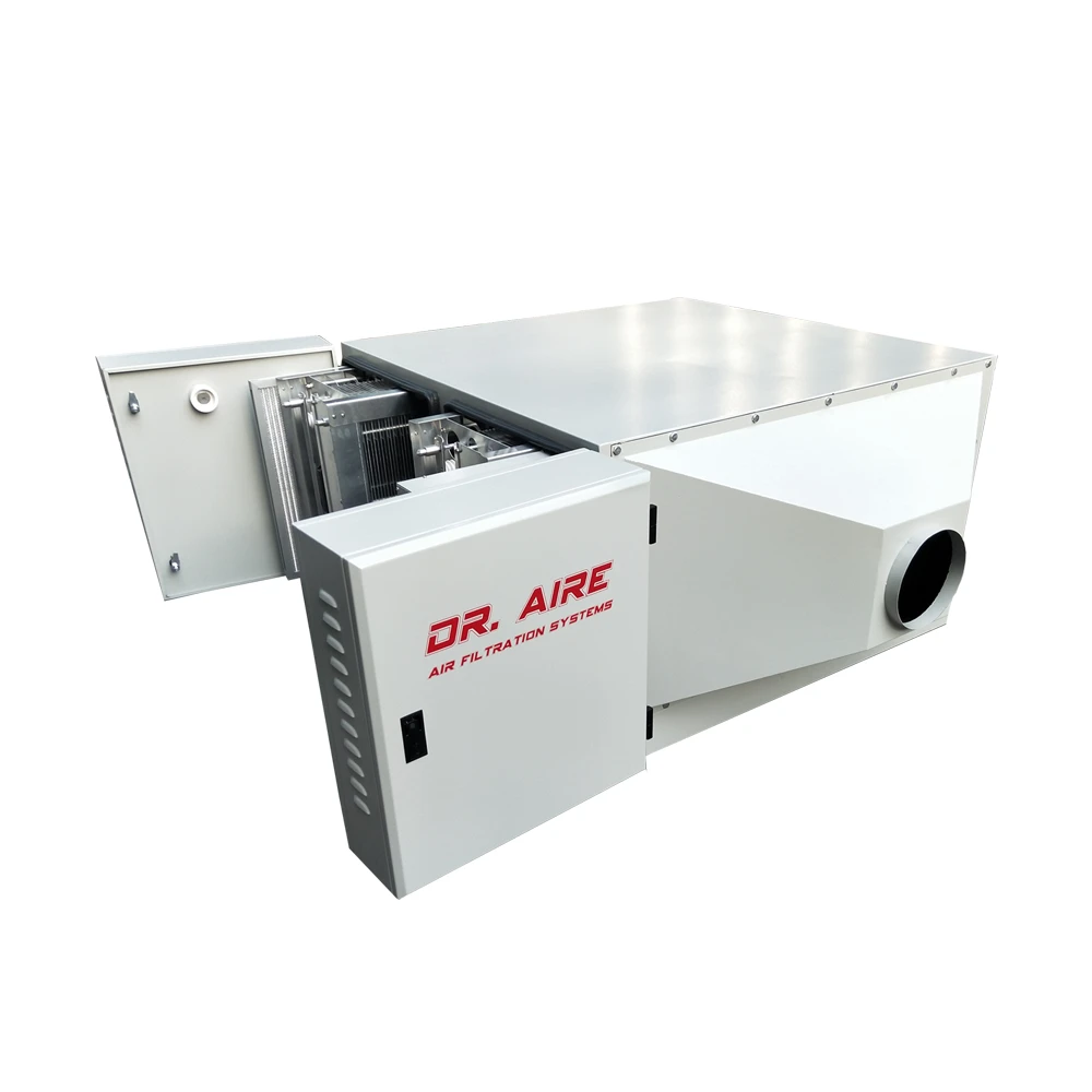 DR AIRE Laser cutting machine smoke filter over 95% Fume Removal Rate Low Power