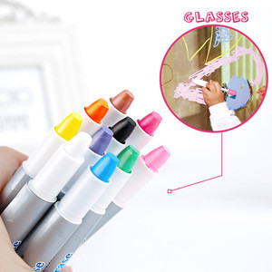 Dry Erasable Crayon For Kids Can be Draw On Glass, Window Easily Washable Baby Bath Crayons Factory