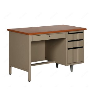 Durable Steel Modern Executive Desk High End Office Furniture Metal Frame Office Desk with Drawers