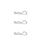 Durable wall clock accessories V - spring wire fixed clip spring