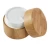 Import Echo friendly  inner PP/glass bamboo cosmetic cream jar wooden jar from China
