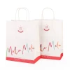 Eco-friendly Food Grade  Brown Shopping Kraft Paper Bag  Craft Paper Bag