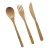 Import Eco friendly Portable Travel Bamboo Cutlery Set including Spoon,fork,knife from China