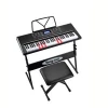 Education musical toy 61 keys electronic organ LCD  keyboard for kids  with microphone