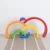 Import educational toys kids montessori rainbow wooden puzzle blocks building diy early learning educational toy from China
