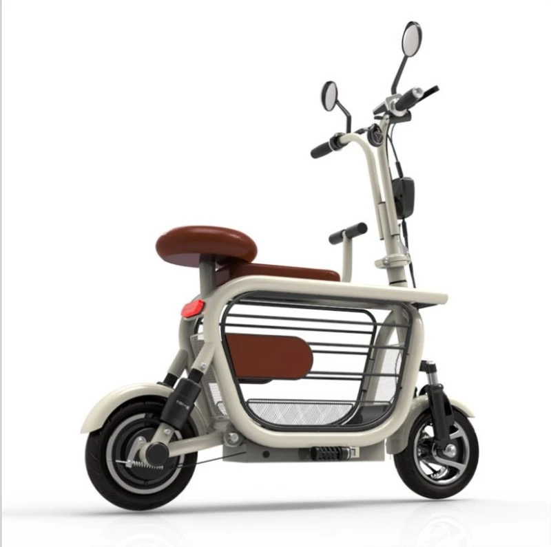 Electric Bicycle scooters Mini Aluminum Alloy  Bike Smart Folding Electric Bike Moped Bicycle EU Plug eBike for pets
