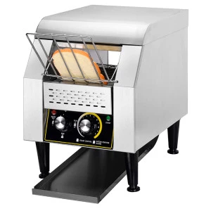 Electric commercial conveyor toaster bread baking oven machine