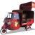 Import Electric Food Tricycle Tuk Tuk Sale Ice Cream Truck Hot Dog Vendor Tacos Pizza Kiosk Mobile Drink Cart from China