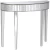 Import Elegant mental glass console table hotel cheap from China