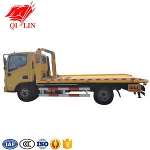 emergency service multifunction street slide up tow wrecker clearance block cars tow truck tilt slide rollback bed only