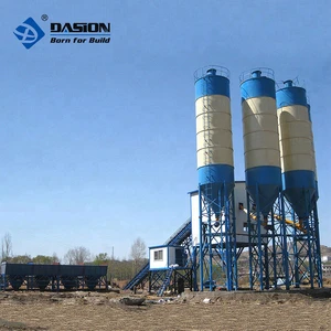 Engineering & Construction Machinery Hzs90 Fixed Concrete Batching Plant