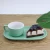 Import Europe Luxury Teatime Creative Ceramic Coffee Tea Cup and Larger Dessert Saucer Set from China