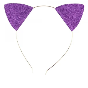 European and American children&#x27;s sequin hair band cat ears children&#x27;s hair accessory
