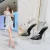 Import European and American nightclub thick bottom waterproof platform crystal heel car model show fine heel high heel shoes from China