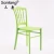 Import European popular party wedding chair guests seating padded plastic PP chivarial bamboo chair from China