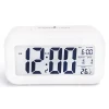 Exact time display digital alarm clock with bright display