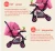Import Factory cheap price wholesale newborn baby stroller from China